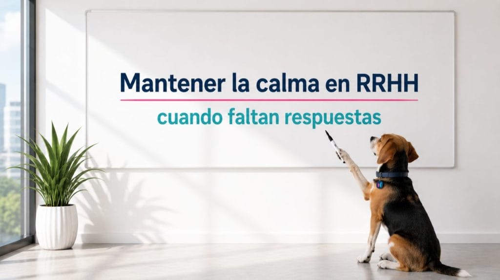 Mantener la calma en RRHH cuando faltan respuestas