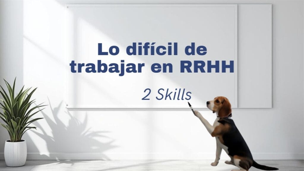 Lo difícil de trabajar en RRHH: 2 skills