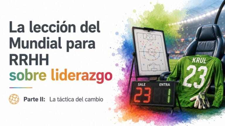 La lección del Mundial para RRHH sobre liderazgo (II): la táctica del cambio
