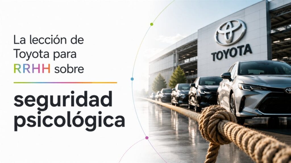 La lección de Toyota para RRHH sobre seguridad psicológica