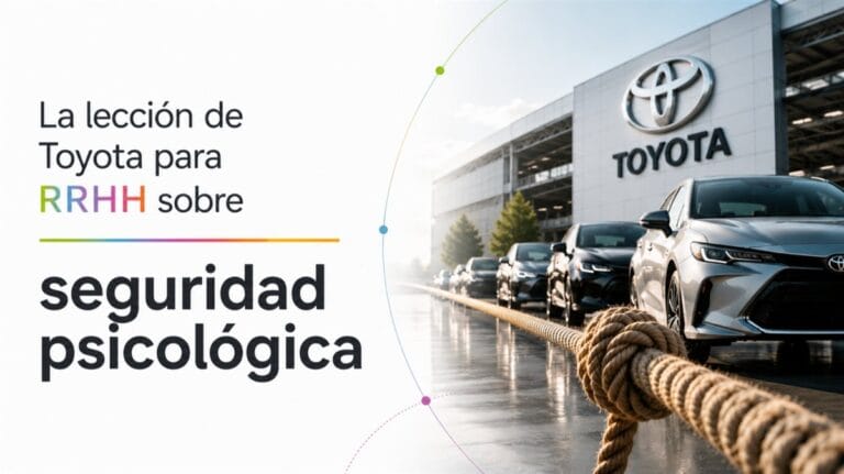 La lección de Toyota para RRHH sobre seguridad psicológica